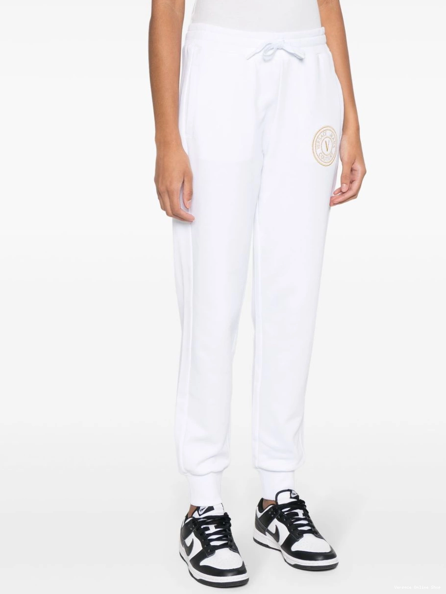 Cheap track tapered Versace pants Jeans Couture Women 0502